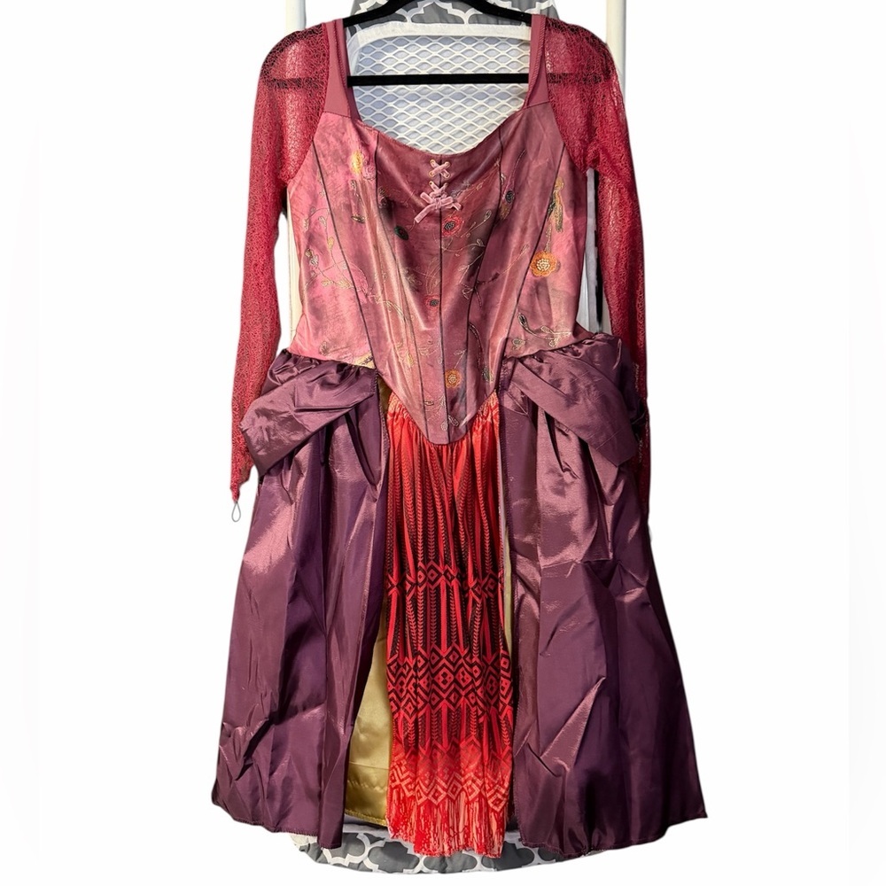 Disney Hocus Pocus Sarah Sanderson Costume Dress — Size Medium (8-10)